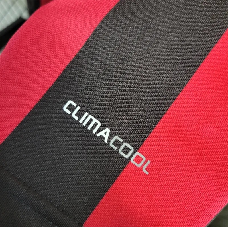 AC Milan Retro Soccer Jersey Home Long Sleeve Custom Shirt 2009/10 - ujerseystore