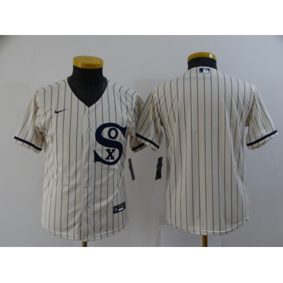 Youth Chicago White Sox Blank Cream 2021 Field of Dreams Jersey - Ujersey