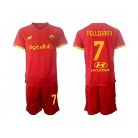 Men Roma Soccer #7 Jerseys