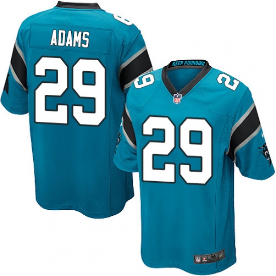 Men's Nike Carolina Panthers #29 Mike Adams Game Blue Alternate NFL Jersey - Ujersey