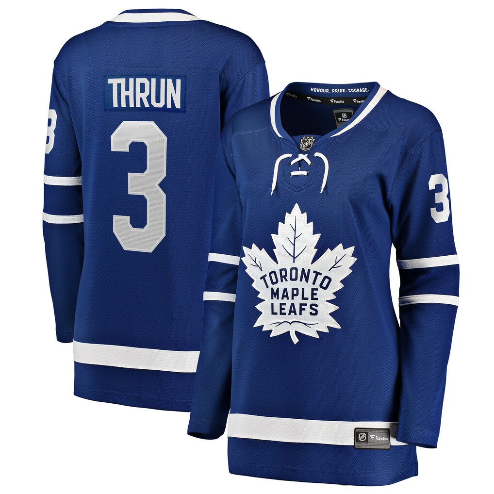 Women's Toronto Maple Leafs Henry Thrun Fanatics Blue Home Breakaway Jersey - U-jersey