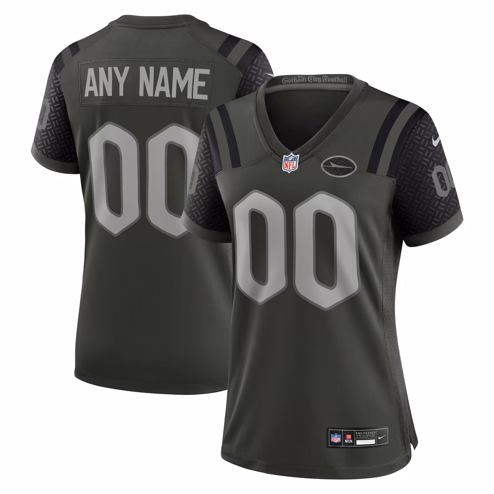 Women's New York Jets Nike Green Rivalries Collection Custom Game Jersey - U-jersey