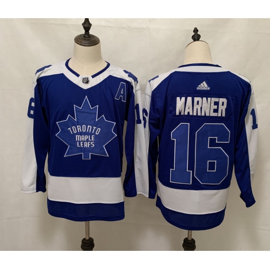 Men's Toronto Maple Leafs #16 Mitchell Marner Blue 2020-21 Special Edition Breakaway Player Jersey - Ujersey