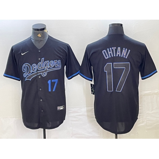 Men's Los Angeles Dodgers #17 Joe Kelly Number Lights Out Black Fashion Stitched Cool Base Nike Jerseys - Ujersey