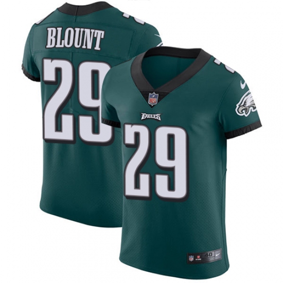 Men's Nike Philadelphia Eagles #29 LeGarrette Blount Midnight Green Team Color Vapor Untouchable Elite Player NFL Jersey - Ujersey