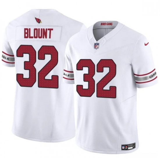 Men's Arizona Cardinals #32 Joey Blount Red 2025 F.U.S.E. Vapor Untouchable Limited Football Stitched Jersey - Ujersey