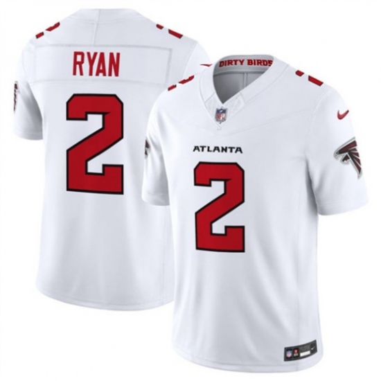 Men's Atlanta Falcons #2 Matt Ryan White 2026 New F.U.S.E. Vapor Untouchable Limited Football Stitched Jersey - Ujersey