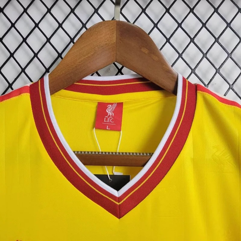 Liverpool Retro Football Jersey Away Custom Shirt 1981-84 - ujerseystore