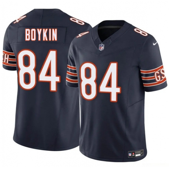 Men's Chicago Bears #84 Miles Boykin Navy 2025 F.U.S.E. Vapor Untouchable Limited Football Stitched Jersey - Ujersey