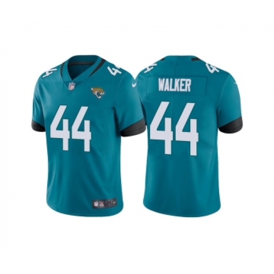 Men's Jacksonville Jaguars #44 Travon Walker 2022 Teal Vapor Untouchable Limited Stitched Jersey - Ujersey