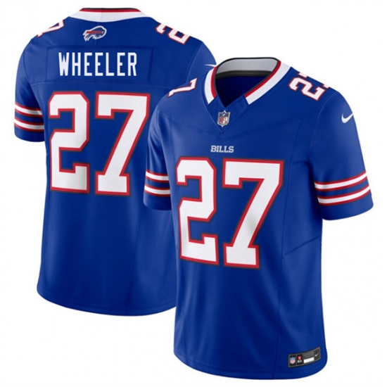 Men's Buffalo Bills #27 Ian Wheeler Blue 2026 F.U.S.E. Vapor Untouchable Limited Football Stitched Jersey - Ujersey
