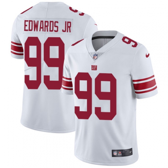 Youth Nike New York Giants #99 Mario Edwards Jr White Vapor Untouchable Limited Player NFL Jersey - Ujersey