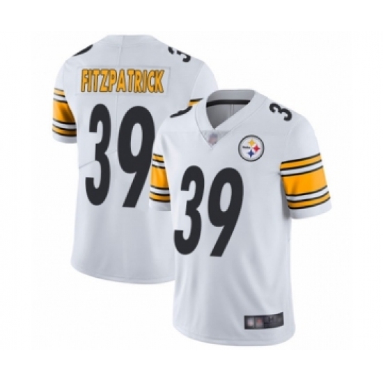 Men's Pittsburgh Steelers #39 Minkah Fitzpatrick White Vapor Untouchable Limited Player Football Jersey - Ujersey