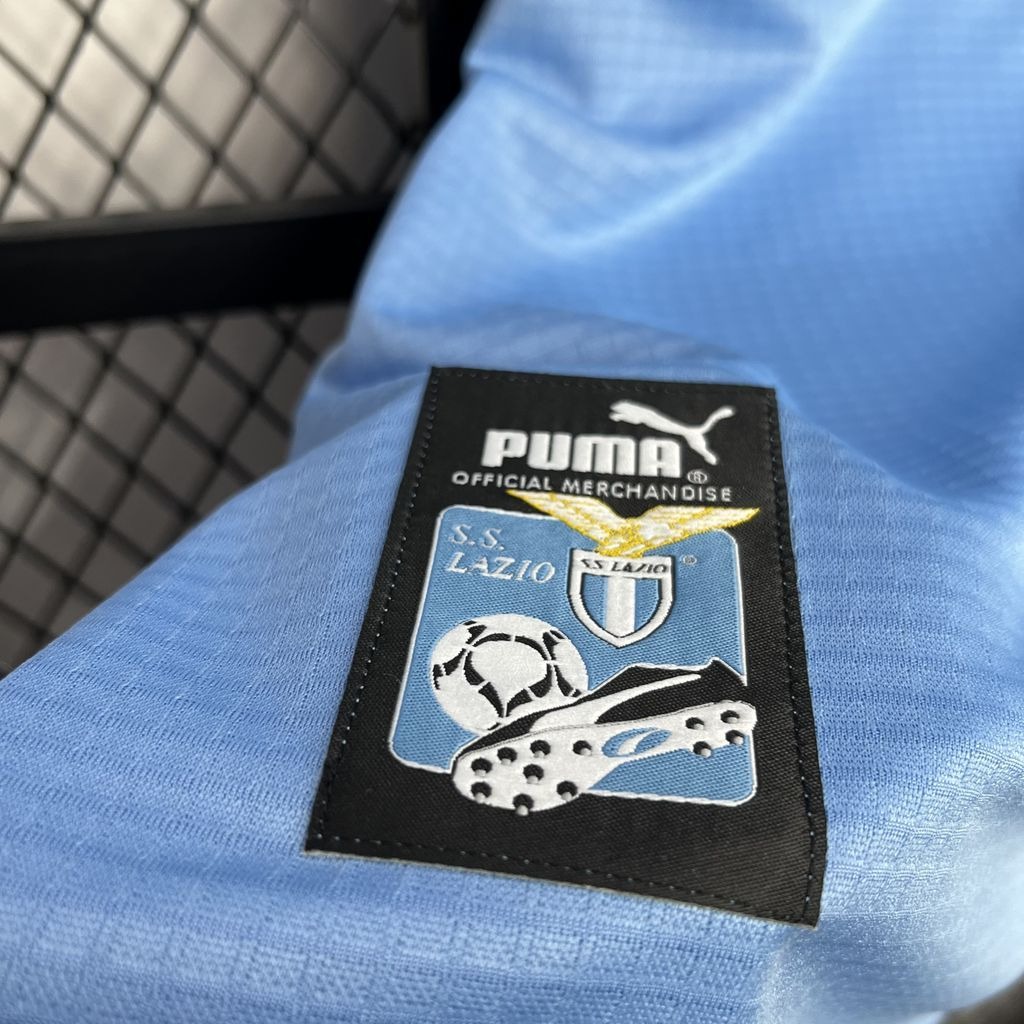 Lazio Retro Soccer Jersey Home Custom Shirt 1998-99 - ujerseystore