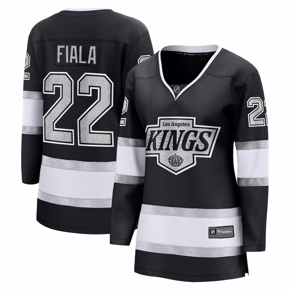 Women's Los Angeles Kings Kevin Fiala Fanatics Black Home Breakaway Jersey - Ujersey Shop