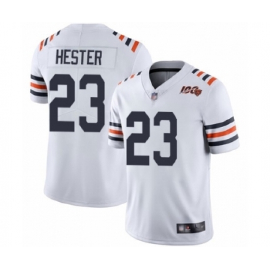 Youth Chicago Bears #23 Devin Hester White 100th Season Limited Football Jersey - Ujersey