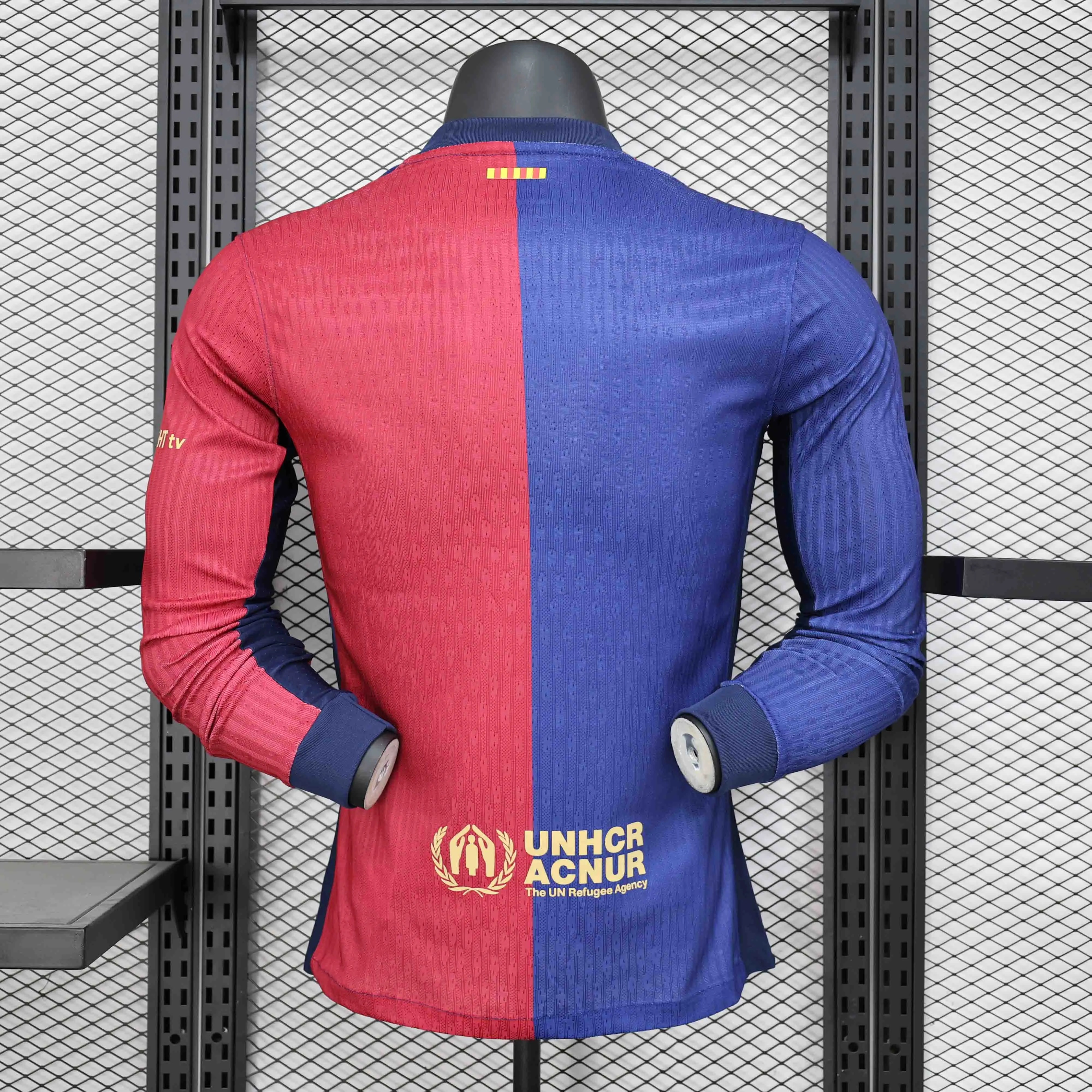 Soccer Jersey Barcelona Home x Coldplay Long Sleeve Shirt 2024/25