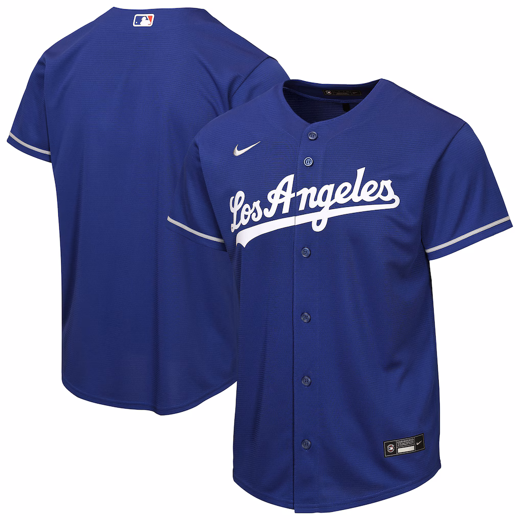 Youth Los Angeles Dodgers Nike Royal Alternate Replica Jersey - Vujersey Los Angeles Rams