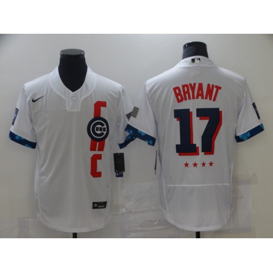 Men's Chicago Cubs #17 Kris Bryant Nike White 2021 MLB All-Star Game Authentic Jersey - Ujersey