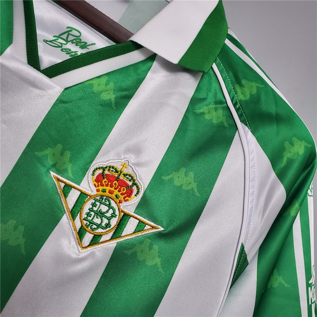 Real Betis Retro Jersey Home Soccer Shirt 1995/97 - U-jersey
