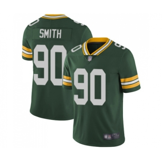 Men's Green Bay Packers #90 Za'Darius Smith Green Team Color Vapor Untouchable Limited Player Football Jersey - Ujersey