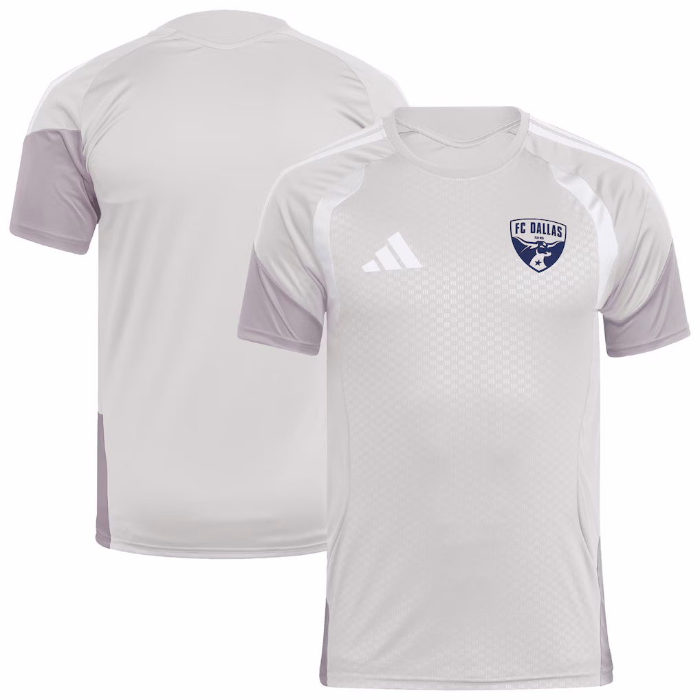 Men's FC Dallas Silver 2026 Competition Training Jersey - Ujersey NHL