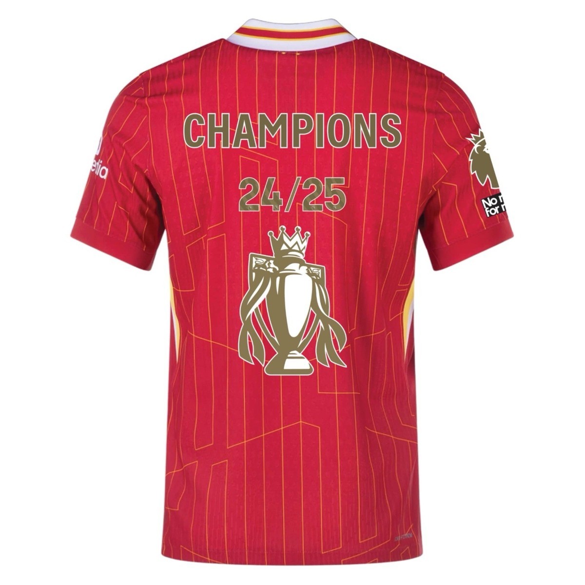 Liverpool Football Jersey EPL Champions Custom Shirt 2024/25 - ujerseystore
