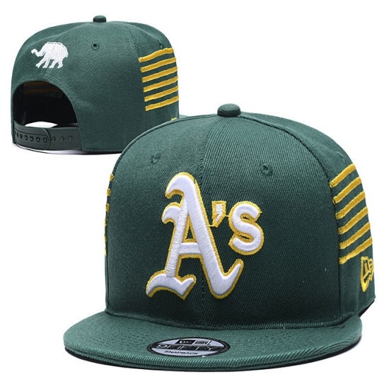 MLB Oakland Athletics Stitched Snapback Hats 2026.1-01 - Ujersey