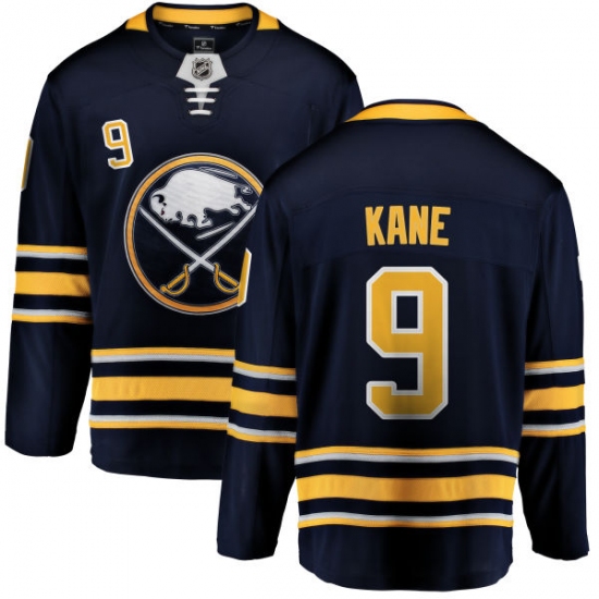 Youth Buffalo Sabres #9 Evander Kane Fanatics Branded Navy Blue Home Breakaway NHL Jersey - Ujersey