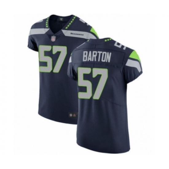 Men's Seattle Seahawks #57 Cody Barton Navy Blue Team Color Vapor Untouchable Elite Player Football Jersey - Ujersey