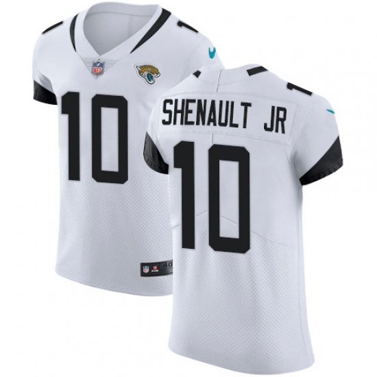 Men's Jacksonville Jaguars #10 Laviska Shenault Jr. White Stitched New Elite Jersey - Ujersey