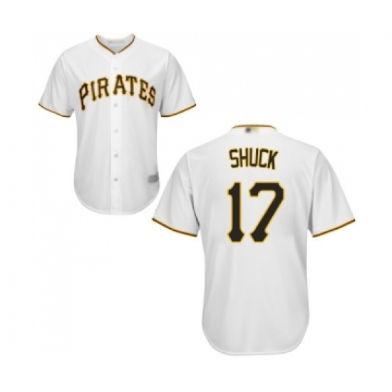 YoutYouth Pittsburgh Pirates #17 JB Shuck Replica White Home Cool Base Baseball Jersey - Ujersey