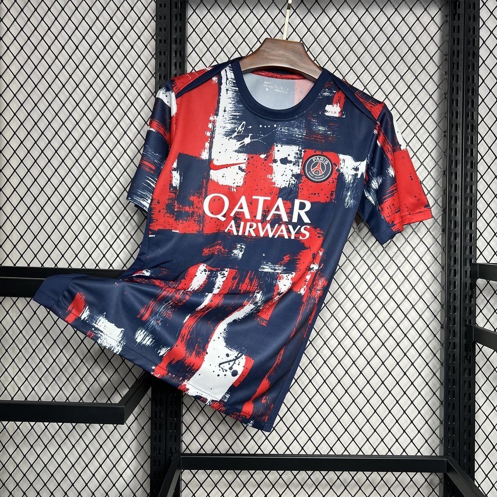 PSG Soccer Jersey Training Custom Shirt 2024/25 - Ujersey