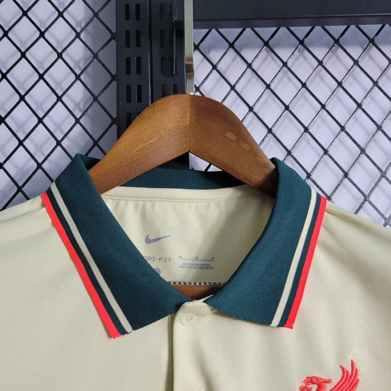 Liverpool Retro Football Jersey Away Custom Shirt 2021/22