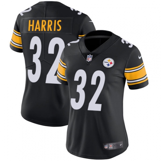 Women's Nike Pittsburgh Steelers #32 Franco Harris Black Team Color Vapor Untouchable Limited Player NFL Jersey - Ujersey