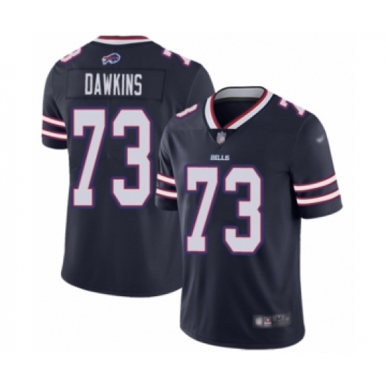 Youth Buffalo Bills #73 Dion Dawkins Limited Navy Blue Inverted Legend Football Jersey - Ujersey