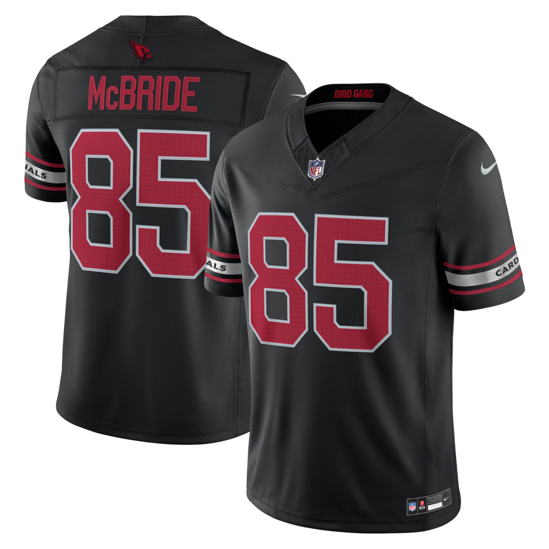 Men's Arizona Cardinals Trey McBride Nike Black Alternate Vapor F.U.S.E. Stitched Limited Jersey - U-jersey