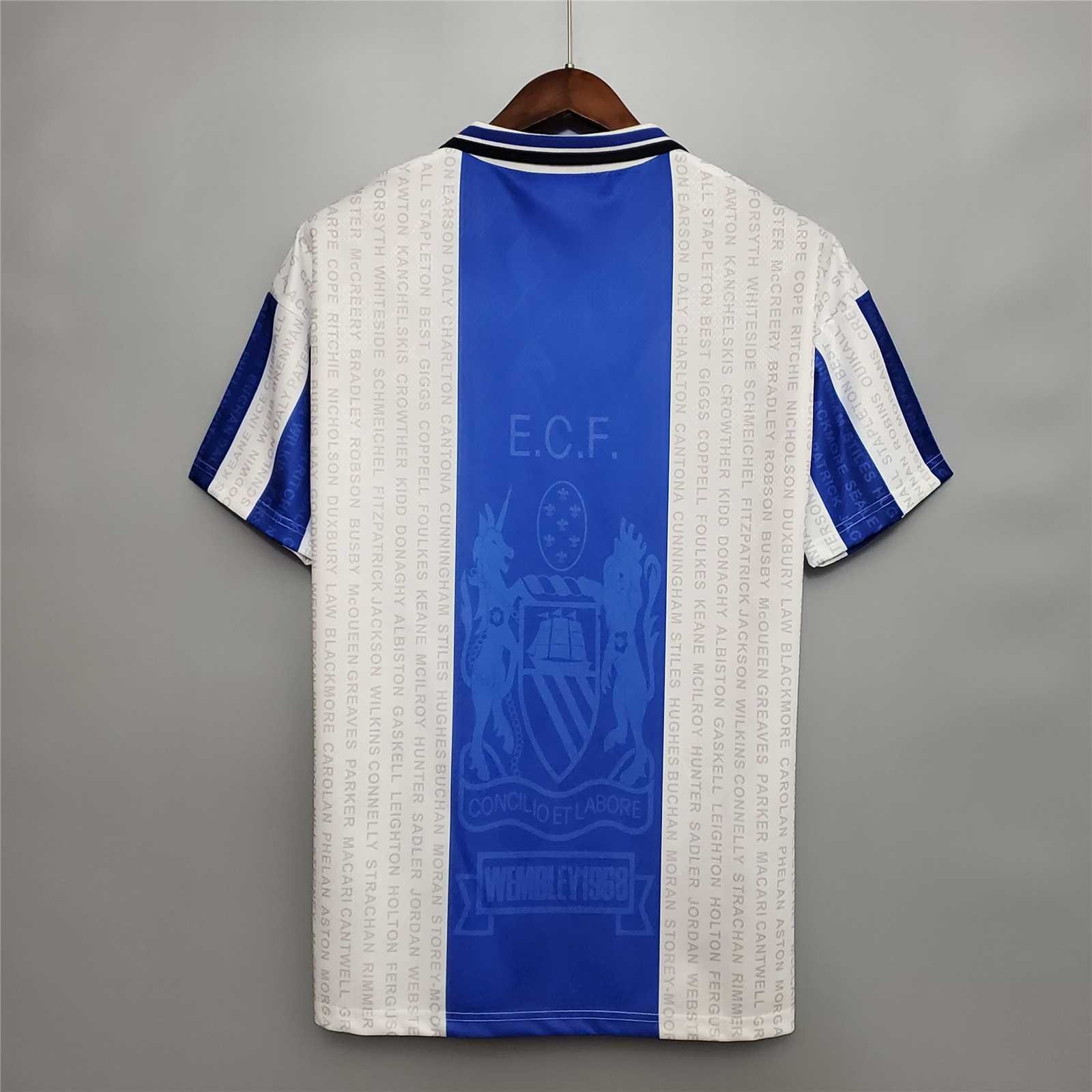 Manchester United Retro Third Away Football Jersey Shirt 1994/96 - Ujersey NHL