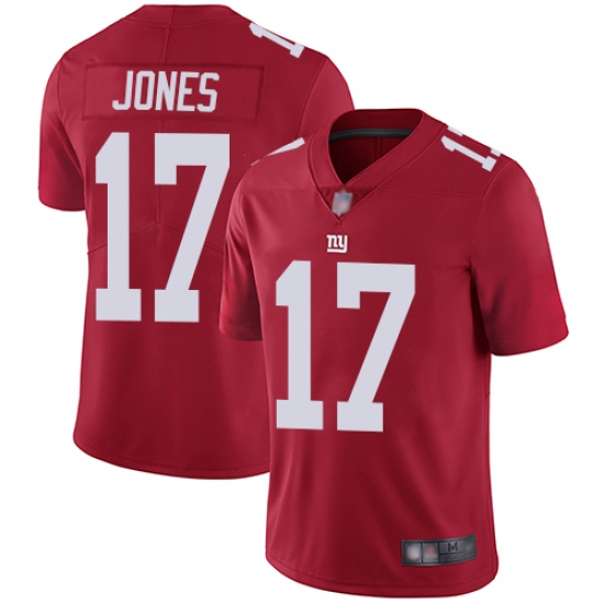 Youth Nike New York Giants #17 Daniel Jones Red Alternate Stitched NFL Vapor Untouchable Limited Jersey - Ujersey