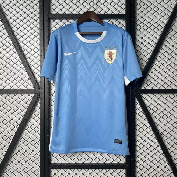 Uruguay Soccer Jersey Home Custom Shirt 2025 - ujerseystore