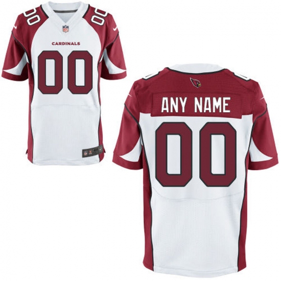 Nike Arizona Cardinals Customized Elite Jersey - White - Ujersey