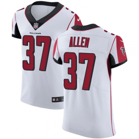 Men's Nike Atlanta Falcons #37 Ricardo Allen White Vapor Untouchable Elite Player NFL Jersey - ujerseystore