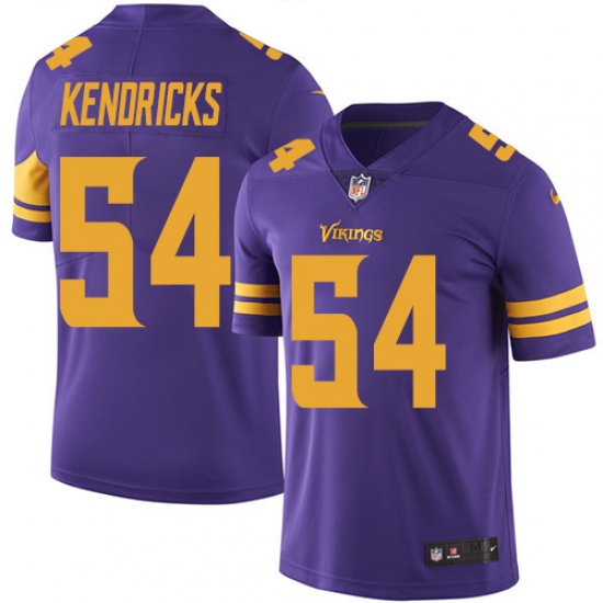 Youth Nike Minnesota Vikings #54 Eric Kendricks Limited Purple Rush Vapor Untouchable NFL Jersey - Ujersey