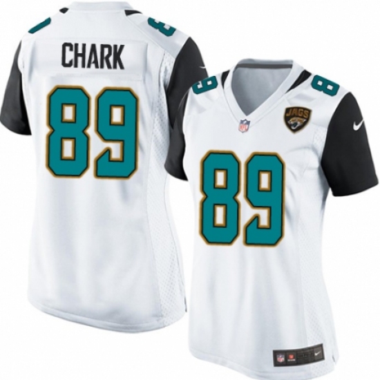 Women's Nike Jacksonville Jaguars #89 DJ Chark Game White NFL Jersey - Ujersey