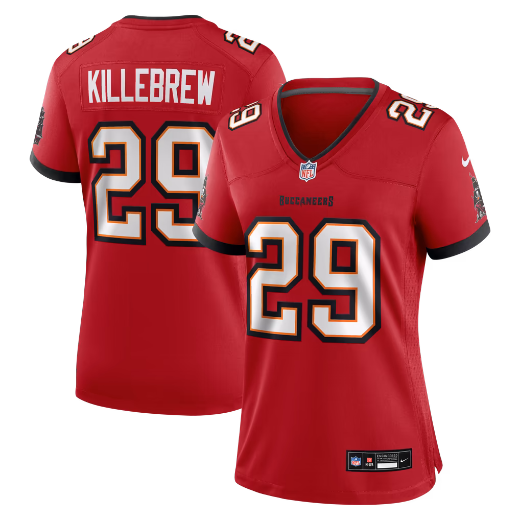 Women's Tampa Bay Buccaneers Miles Killebrew Nike Red Team Game Jersey