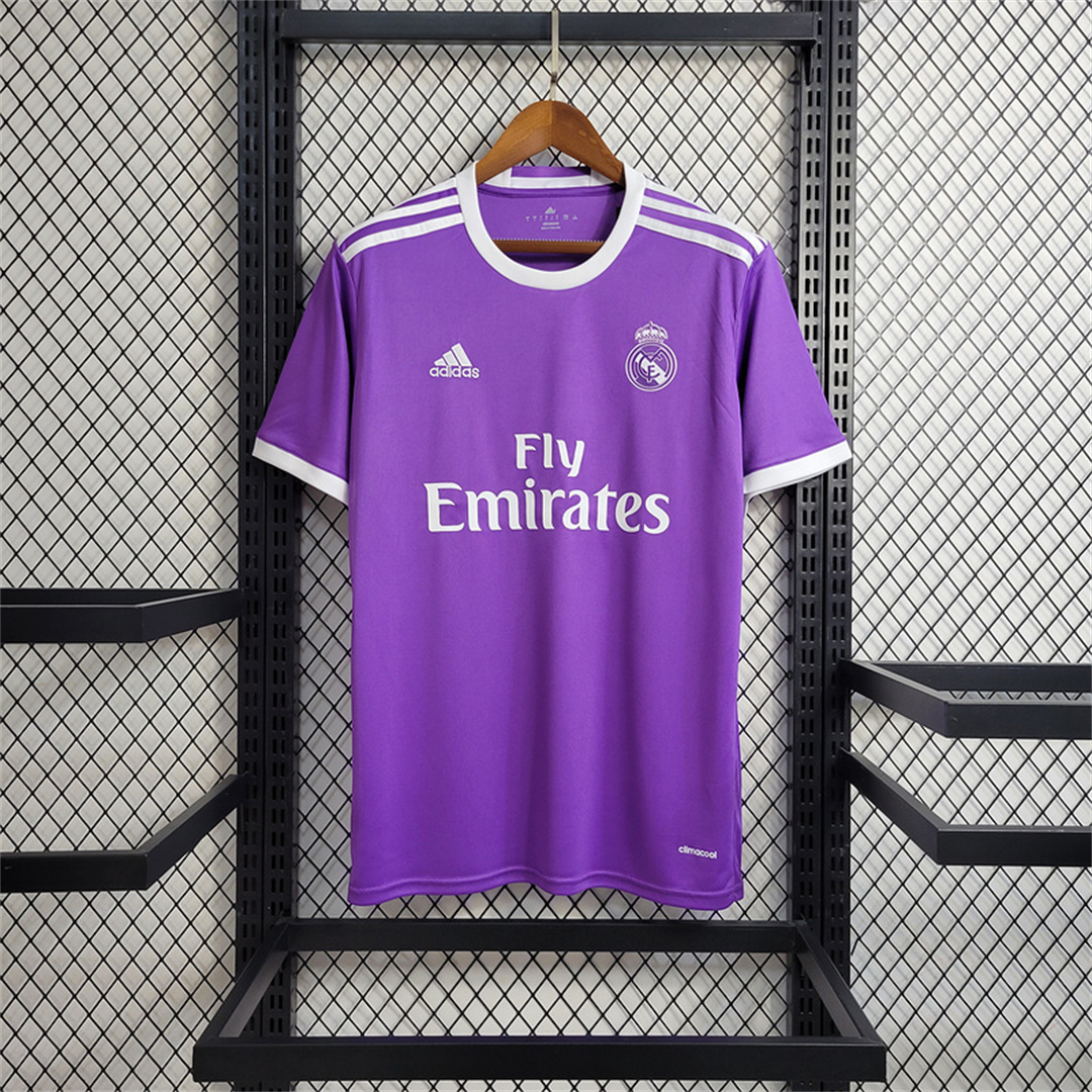 Real Madrid Retro Jersey Away Soccer Shirt 2016/17 - U-jersey