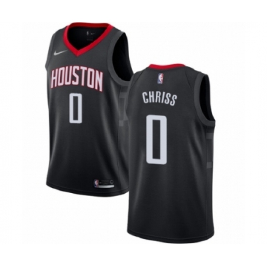 Youth Nike Houston Rockets #0 Marquese Chriss Swingman Black NBA Jersey Statement Edition - Ujersey