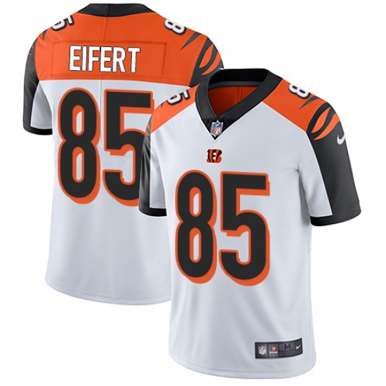 Men's Nike Cincinnati Bengals #85 Tyler Eifert Vapor Untouchable Limited White NFL Jersey - Ujersey