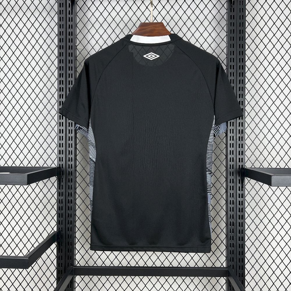 Santos FC Soccer Jersey Black Goalkeeper Custom Shirt 2025