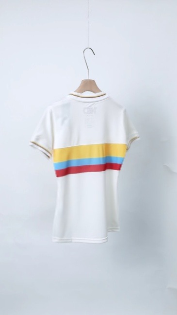 Colombia Soccer Jersey Women's Custom Shirt 2024 - 100th Anniversary - ujerseystore